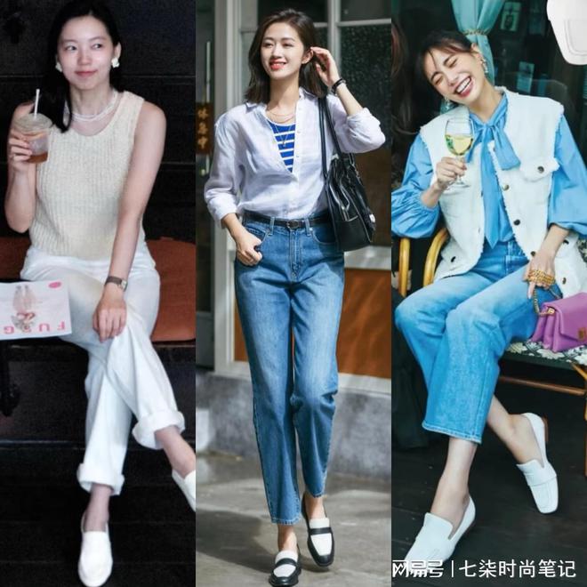 几双鞋更舒适时髦初夏穿牛仔裤配这(图8)