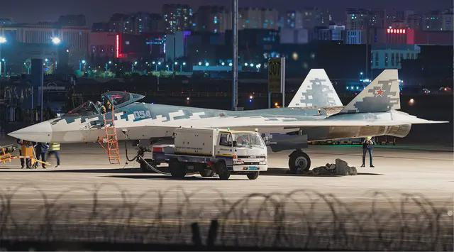 须使用印度制造的GaN AESA雷达三哥的野望！俄罗斯Su-57E战机必(图3)